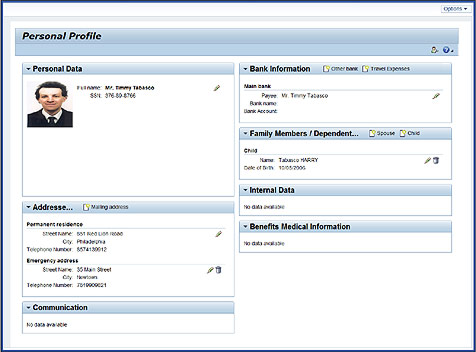 sap erp screenshot